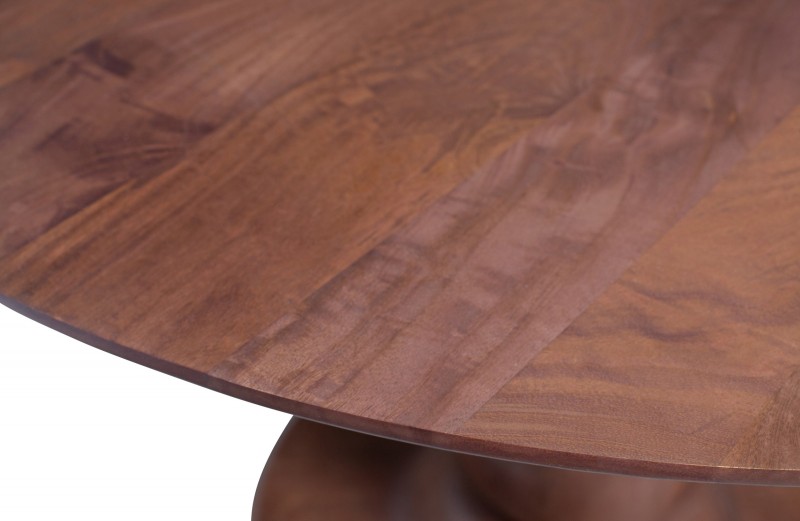 DINING TABLE MANGO WOOD WALNUT FINISH - DINING TABLES